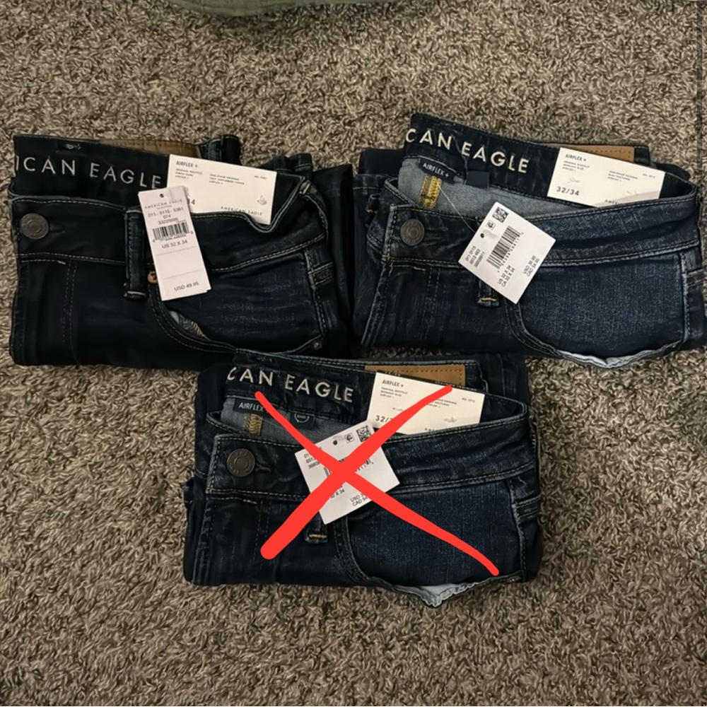 AE AIRFLEX+ ORIGINAL BOOTCUT JEAN